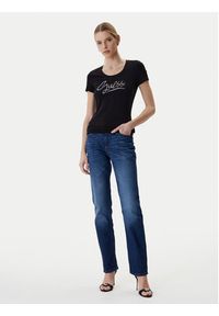 Guess T-Shirt W6RI24 J1314 Czarny Regular Fit. Kolor: czarny. Materiał: bawełna #3