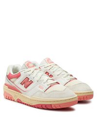 New Balance Sneakersy 550 V1 GSB550VR Biały. Kolor: biały. Materiał: skóra #4