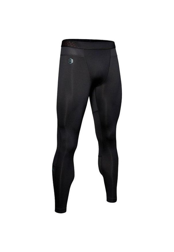 Legginsy treningowe damskie Under Armour CG Rush. Kolor: czarny. Materiał: elastan, poliester. Sport: fitness