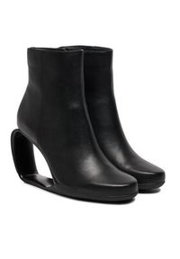 United Nude Botki Mobius Bootie 1085801192 Czarny. Kolor: czarny. Materiał: skóra