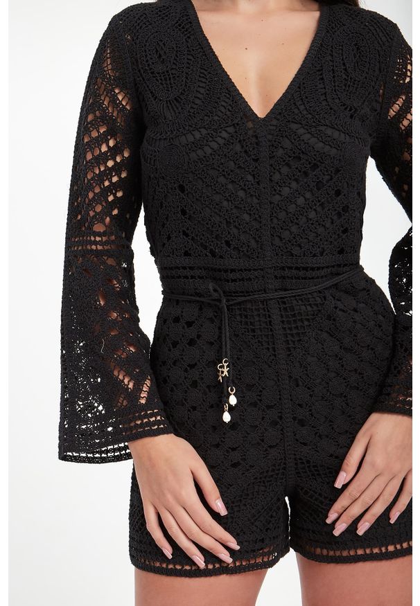 Twinset U&B - Kombinezon damski koronkowy TWINSET U&B. Materiał: koronka