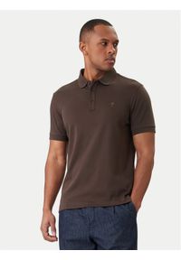 JOOP! Polo Primo 30046975 Brązowy Modern Fit. Typ kołnierza: polo. Kolor: brązowy. Materiał: bawełna #1