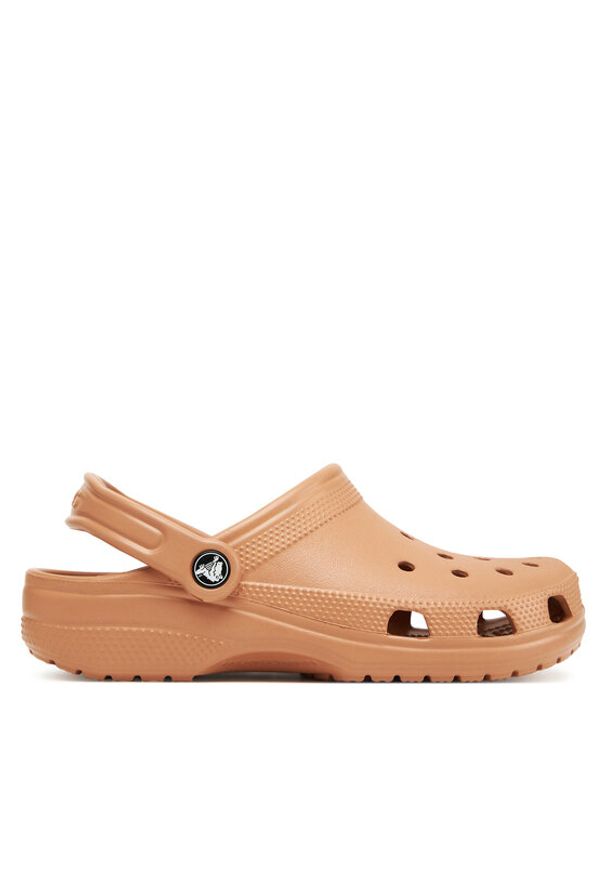 Crocs Klapki Classic Clog 10001 Brązowy. Kolor: brązowy