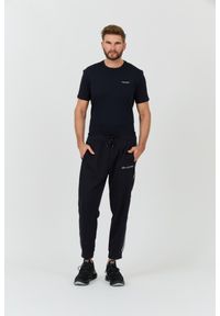 Armani Exchange - ARMANI EXCHANGE Granatowy męski t-shirt, Rozmiar S. Kolor: niebieski #2