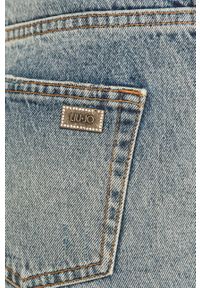 Liu Jo - Szorty jeansowe. Okazja: na co dzień. Stan: podwyższony. Kolor: niebieski. Materiał: jeans. Wzór: gładki. Styl: casual #3