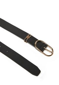 TOMMY HILFIGER - Tommy Hilfiger Pasek Damski Feminine 2.5 AW0AW17494 Czarny. Kolor: czarny. Materiał: skóra