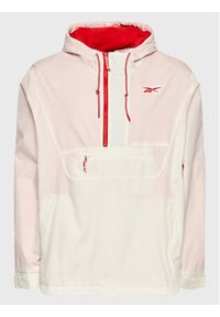 Reebok Kurtka anorak Vector HH8369 Beżowy Relaxed Fit. Kolor: beżowy. Materiał: syntetyk #1
