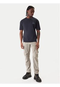 C.P. Company T-Shirt 20CMTS143A110579W Granatowy Regular Fit. Kolor: niebieski. Materiał: bawełna #5