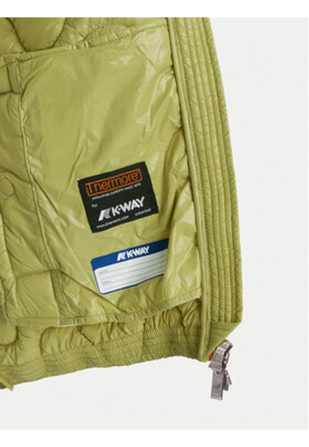 K-Way Kurtka przejściowa Soje K71421W Zielony Slim Fit. Kolor: zielony. Materiał: syntetyk