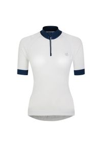 DARE 2B - Koszulka rowerowa damska Pedal Through It II. Kolor: biały. Sport: kolarstwo #1