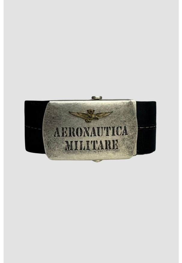 Aeronautica Militare - AERONAUTICA MILITARE Czarny pasek Frecce Tricolori. Kolor: czarny