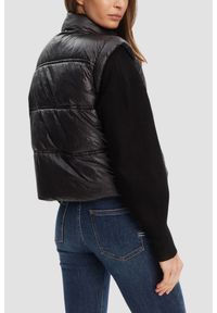Guess - GUESS Czarna damska kamizelka Padded Vest. Kolor: czarny #4