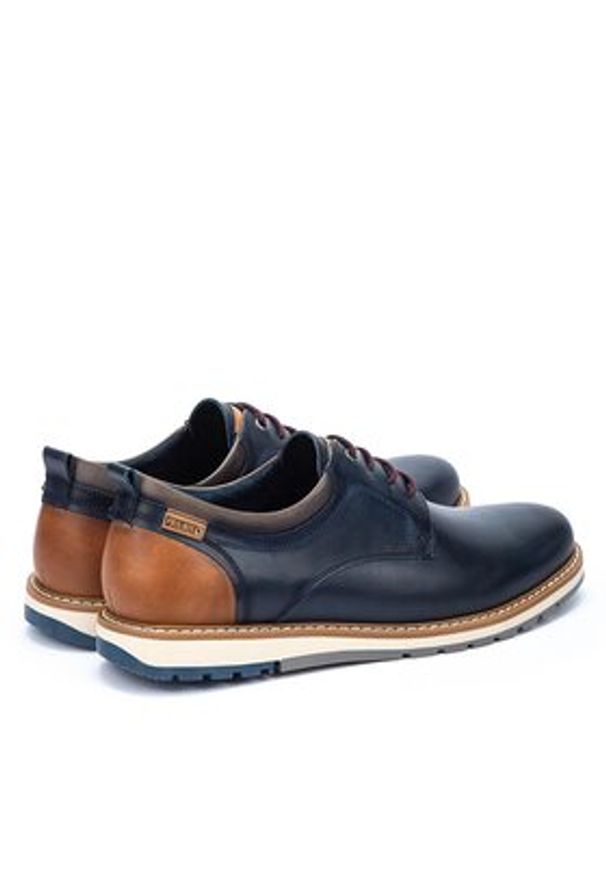 Pikolinos Półbuty M8J-4183 Niebieski. Kolor: niebieski. Materiał: skóra