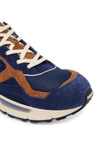 Polo Ralph Lauren Sneakersy 809974014002 Granatowy. Kolor: niebieski. Materiał: zamsz, skóra