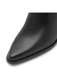 Eva Minge Kowbojki CAREI-110433 Czarny. Kolor: czarny. Materiał: skóra #5