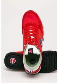 Colmar - Buty. Nosek buta: okrągły. Zapięcie: sznurówki. Kolor: czerwony. Materiał: materiał, syntetyk, skóra ekologiczna, guma, zamsz. Szerokość cholewki: normalna #3