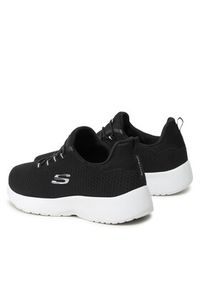 skechers - Skechers Sneakersy Dynamight 12119/BKW Czarny. Kolor: czarny. Materiał: materiał #5