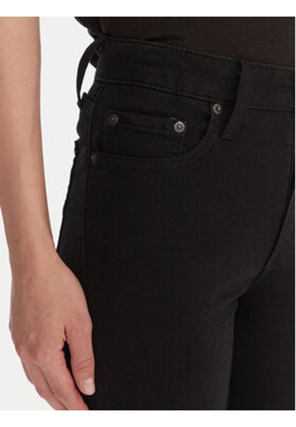 Levi's® Jeansy 721™ 18882-0762 Czarny Skinny Fit. Kolor: czarny