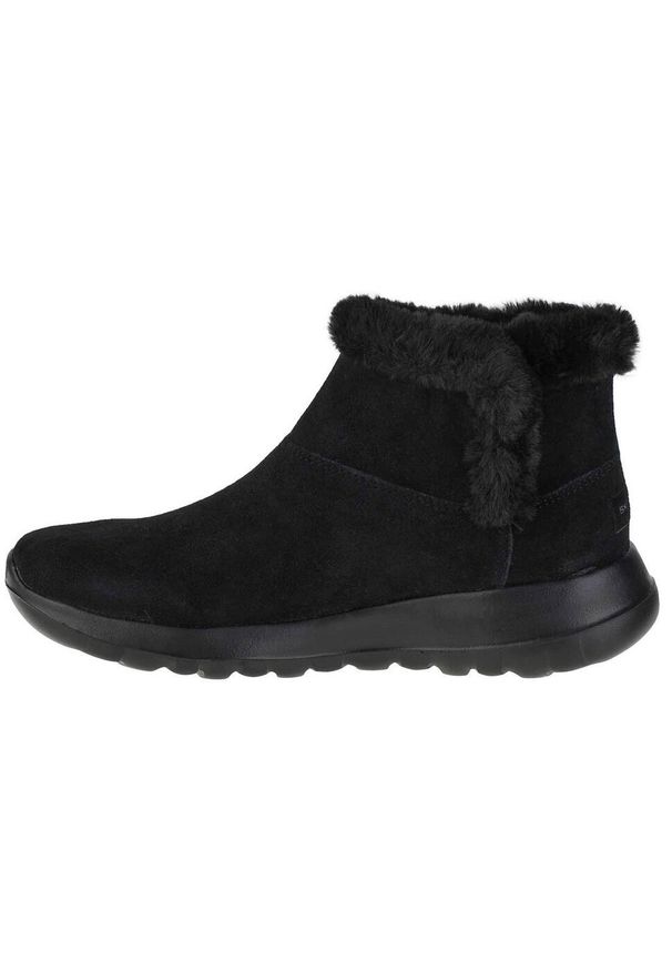 skechers - Buty zimowe damskie, Skechers On The Go Joy Bundle Up. Kolor: czarny. Sezon: zima. Styl: sportowy