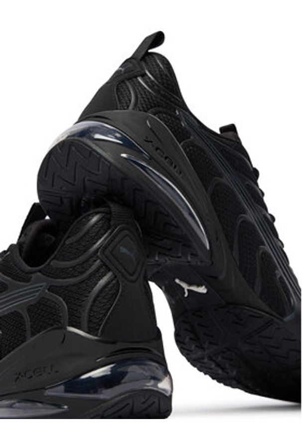 Puma Sneakersy Voltra 312589 01 Czarny. Kolor: czarny. Materiał: materiał