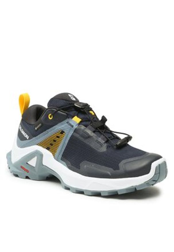 salomon - Salomon Trekkingi X Raise GORE-TEX L47071300 Granatowy. Kolor: niebieski. Materiał: materiał. Technologia: Gore-Tex. Sport: turystyka piesza