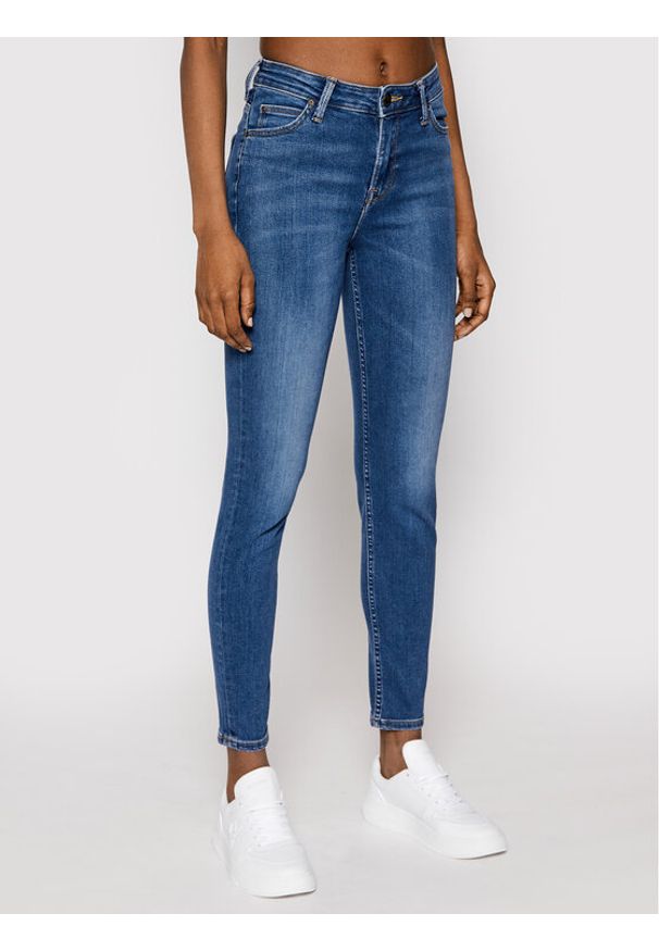 Lee Jeansy Scarlett L626DUIW 112114163 Granatowy Skinny Fit. Kolor: niebieski