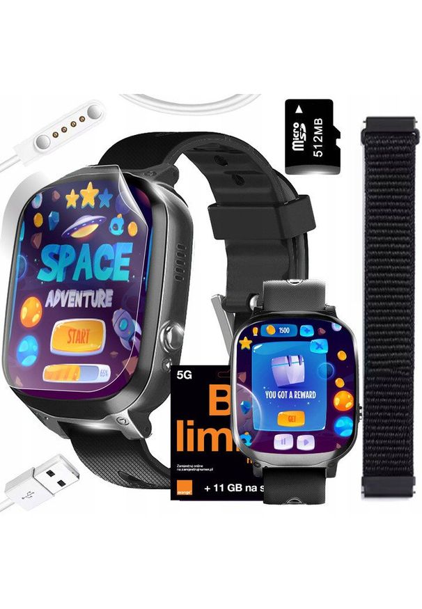 WonderWatch - Smartwatch Zegarek Dla Dzieci SIM Aparat Telefon Gry Muzyka Rozmowy Bajki. Rodzaj zegarka: smartwatch