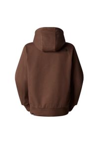 Bluza The North Face Fine. Kolor: brązowy