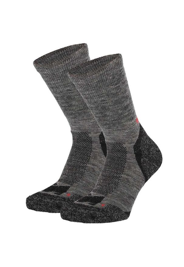 XTREME SOCKSWEAR - Skarpety turystyczne dla dorosłych Xtreme Wełna Merino, 6 szt. Kolor: szary. Materiał: wełna. Sport: turystyka piesza
