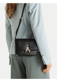 Patrizia Pepe Torebka 8B0303/L061 Czarny. Kolor: czarny. Materiał: skórzane #1