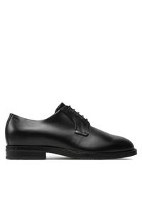 BOSS - Boss Półbuty Dressletic Derb Bo 50513353 Czarny. Kolor: czarny. Materiał: skóra