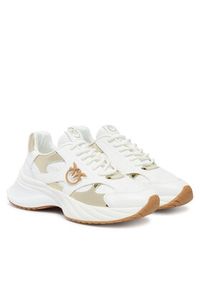 Pinko - PINKO Sneakersy Ariel 15 SS0067E022 Biały. Kolor: biały. Materiał: materiał