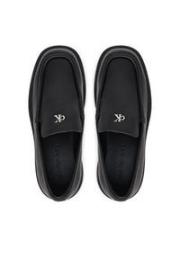 Calvin Klein Jeans Loafersy Chunky Cupsole Ru Patch Lth YW0YW01862 Czarny. Kolor: czarny. Materiał: skóra #4