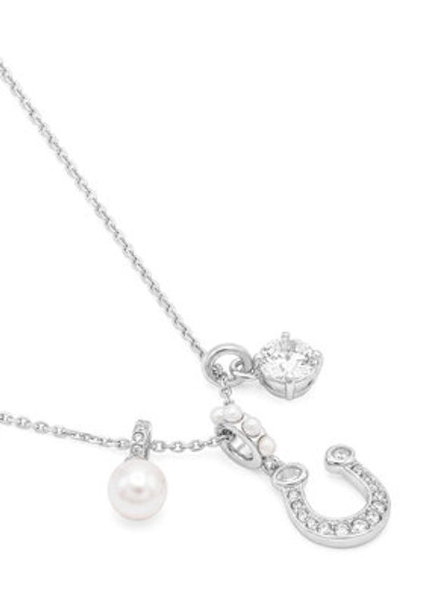 Swarovski Naszyjnik Symbolica 5736247 Srebrny. Materiał: metalowe. Kolor: srebrny