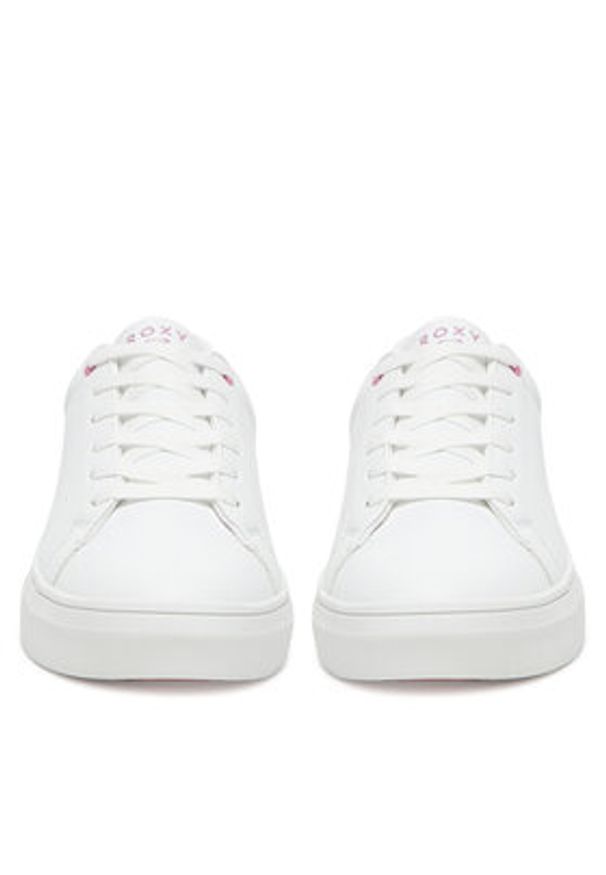 Roxy Sneakersy V12-903 Biały. Kolor: biały. Materiał: syntetyk, materiał