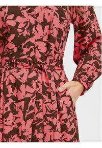 Fransa Sukienka koszulowa 20612464 Różowy Regular Fit. Kolor: różowy. Materiał: wiskoza. Typ sukienki: koszulowe #4