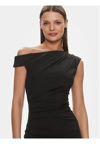 Rinascimento Sukienka koktajlowa CFC0117806003 Czarny Regular Fit. Kolor: czarny. Materiał: syntetyk. Styl: wizytowy #4
