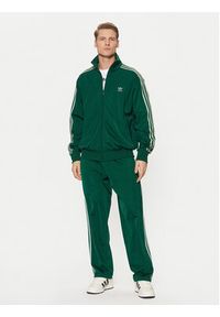 Adidas - adidas Spodnie dresowe adicolor Classics Firebird JP2539 Zielony Regular Fit. Kolor: zielony. Materiał: syntetyk #5