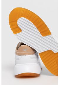 Camel Active - Buty skórzane. Nosek buta: okrągły. Zapięcie: sznurówki. Kolor: biały. Materiał: skóra #2