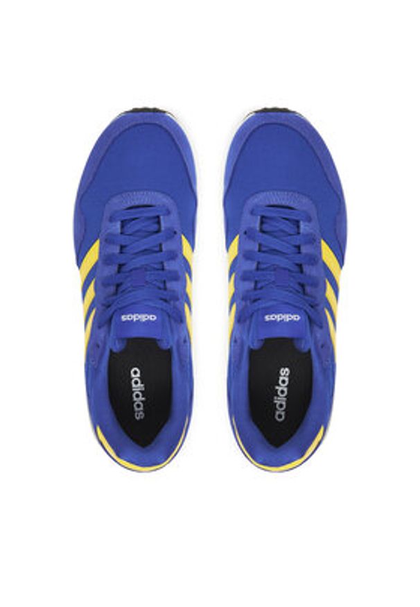 Adidas - adidas Sneakersy Run 60s 4.0 JR6621 Niebieski. Kolor: niebieski. Materiał: materiał. Sport: bieganie