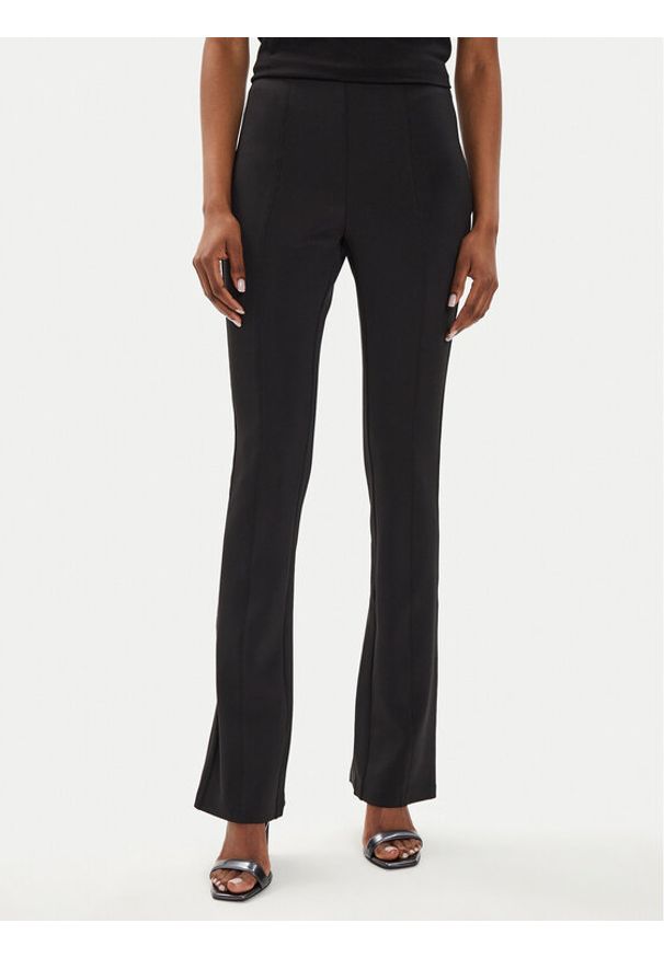 Calvin Klein Spodnie materiałowe K20K207171 Czarny Flare Fit. Kolor: czarny. Materiał: syntetyk
