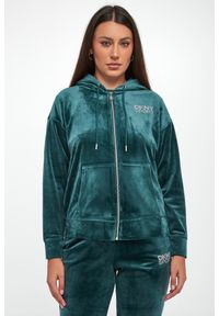 Bluza damska welurowa DKNY. Materiał: welur #3