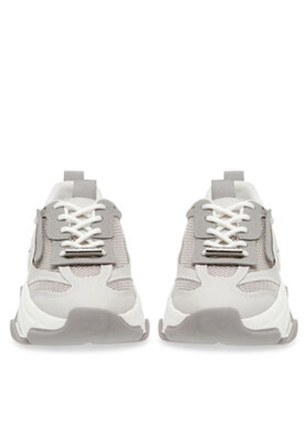 Steve Madden Sneakersy Possession-E Sneaker SM19000033-04005-GGY Szary. Kolor: szary. Materiał: skóra