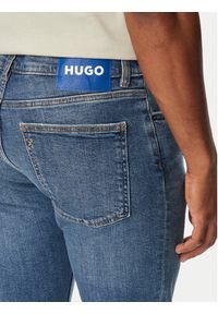 Hugo - HUGO Jeansy Zane 50563481 Niebieski Extra Slim Fit. Kolor: niebieski #2