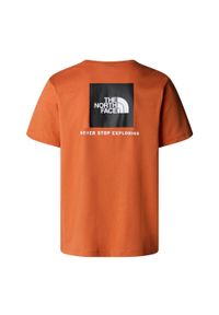 The North Face Koszulka S/S Redbox Nf0A87Np6D2. Kolor: pomarańczowy