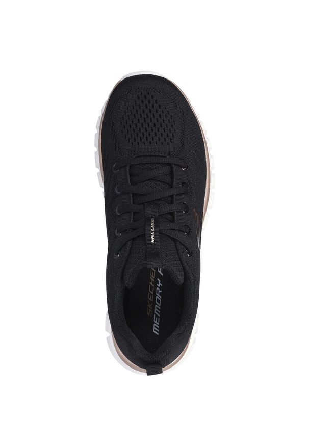 skechers - Buty damskie SKECHERS Graceful Get Connected. Okazja: na co dzień. Kolor: czarny