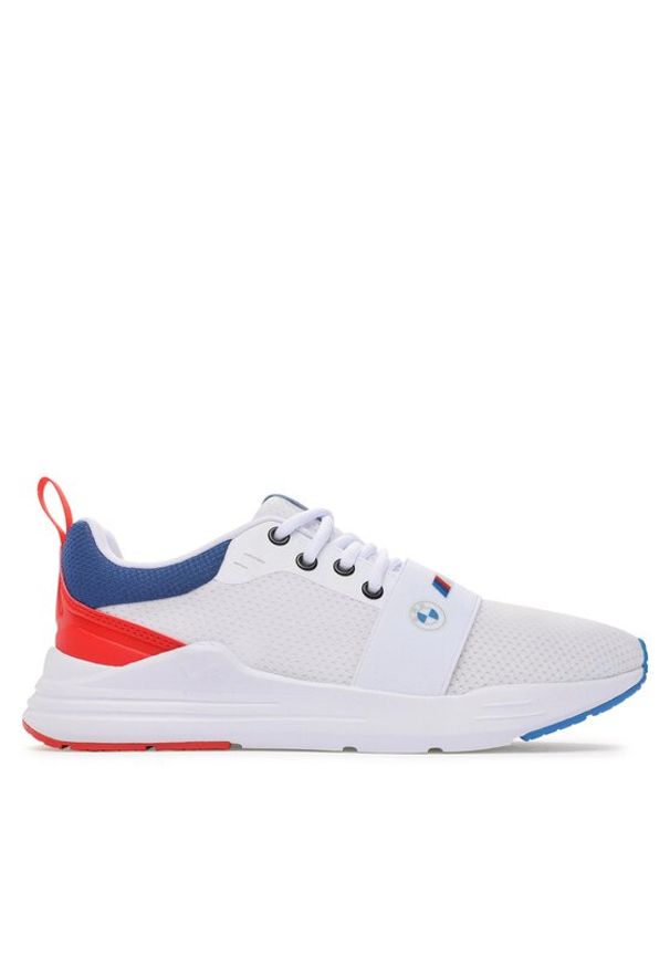 Puma Sneakersy Bmw Mms Wired Run 307793 02 Biały. Kolor: biały. Materiał: materiał. Sport: bieganie