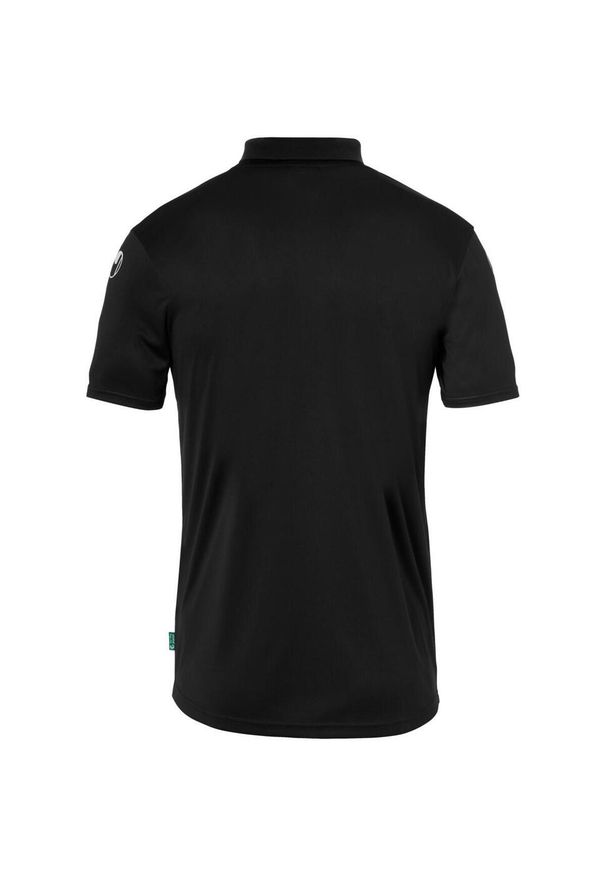 UHLSPORT - Koszulka polo dla dzieci Uhlsport Score 26 Poly. Typ kołnierza: polo. Kolor: wielokolorowy, biały, czarny. Materiał: poliester. Wzór: napisy. Sport: piłka nożna