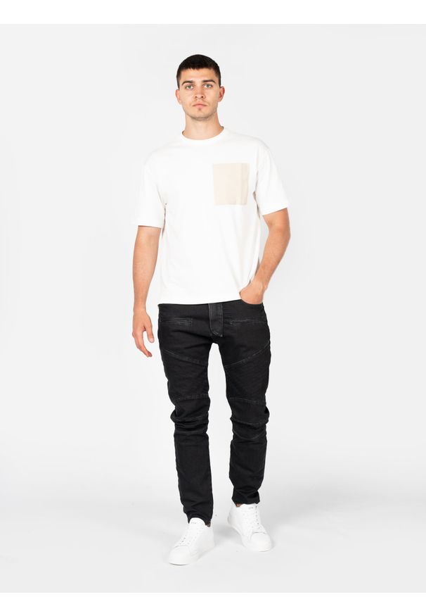 Xagon Jeansy "Bikers" | MR 228 | Mężczyzna | Czarny. Okazja: na co dzień. Kolor: czarny. Długość: długie. Styl: elegancki, casual