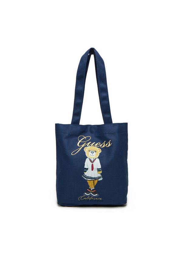Guess Torebka J5RZ18 WGRI0 Granatowy. Kolor: niebieski